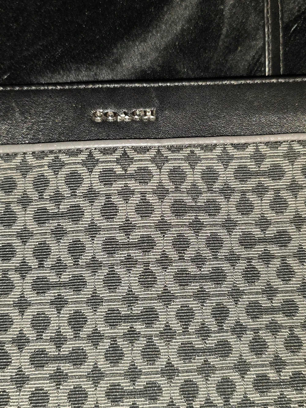 Vintage Coach Madison Needlepoint Kimberly Carryall Satchel